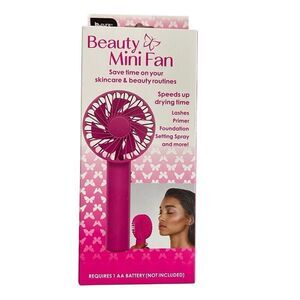 B Pure Pink Mini Beauty Fan – Portable, Lightweight & Compact